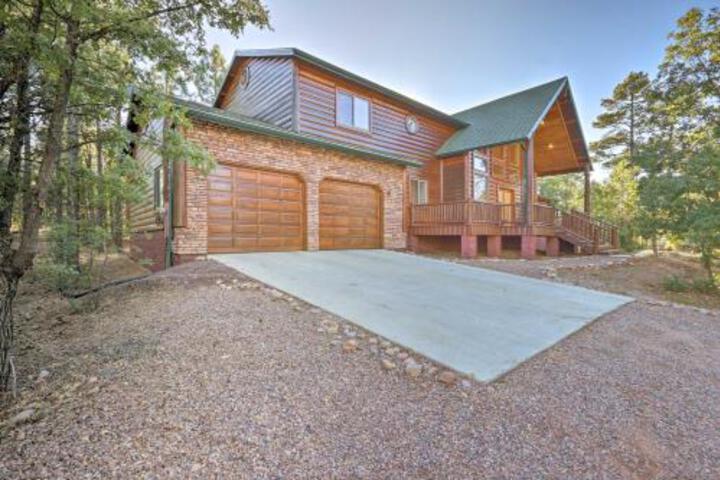 Show Low Cabin With Fire Pit Game Room & BBQ! - thumb 1