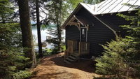 Kadel This Maine log home on Mooselookmeguntic Lake is filled with rustic charm