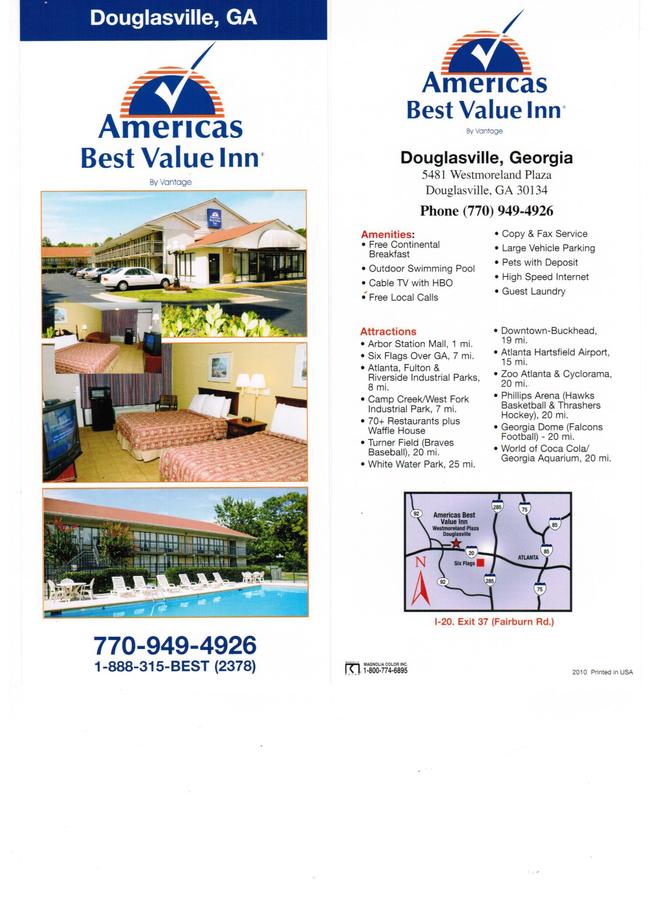 Americas Best Value Inn Douglasville - thumb 20