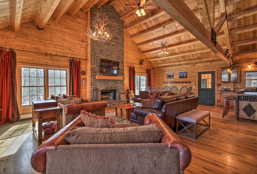Cabin With Climbing Wall & Game Room, 5 Mi To Mt Snow - thumb 0
