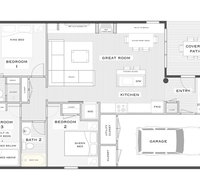 Choice Western Cabin 2 Blocks from Grand Lake - Accommodation Seattle