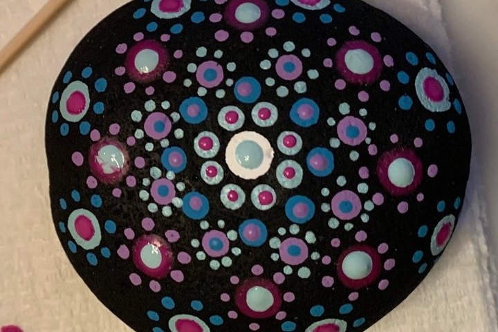 VIRTUAL Rock Mandala Painting Class - thumb 1