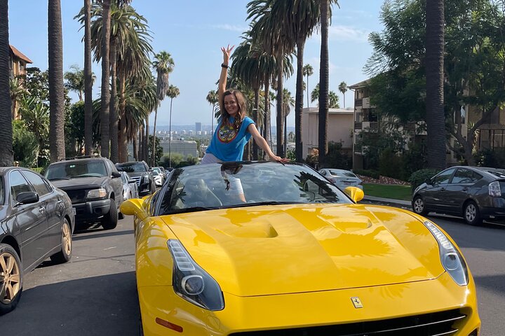 20 Mins PRIVATE Ferrari Drive From Hollywood Blvd To Sunset Blvd - thumb 5