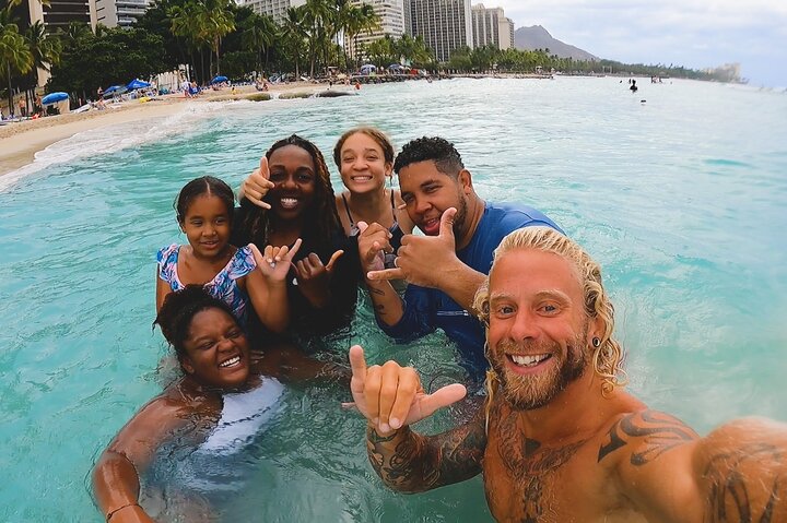 Waikiki 1 Hour Private Group Surf Lesson - thumb 0