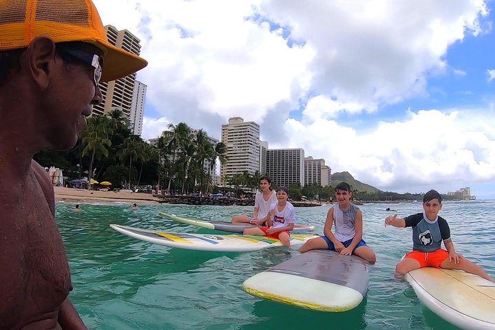 Waikiki 1 Hour Private Group Surf Lesson - thumb 3
