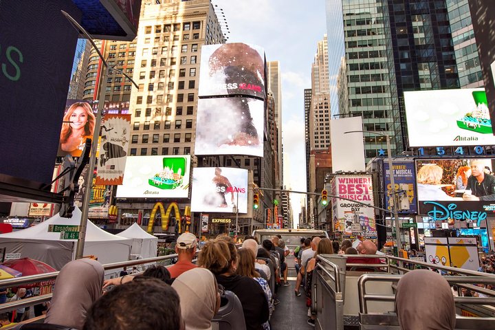 NYC All City Hop-On Hop-Off Bus Tour And Statue Of Liberty Cruise - thumb 4