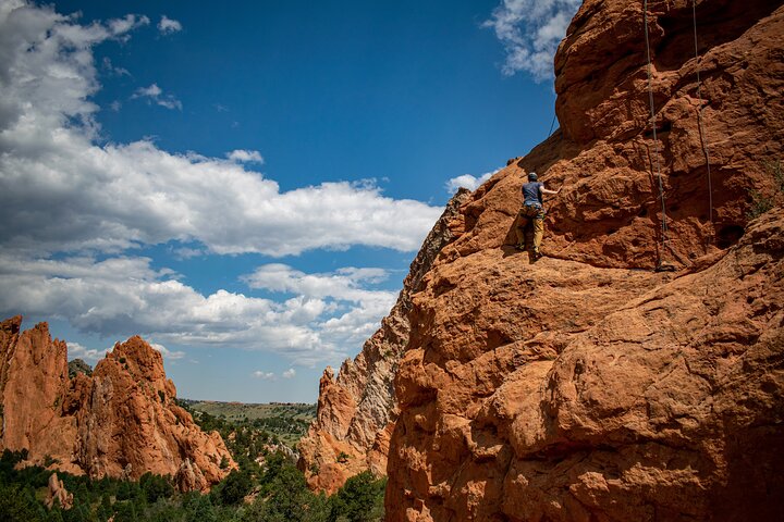 Private Rock Climbing at Garden of the Gods Colorado Springs
