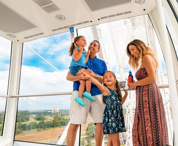 2 Or 3-Attraction Pass: Wheel At ICON Park, Madame Tussauds & SeaLife Aquarium - thumb 0